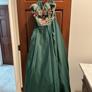 Formal Gown - Woman's- Green
